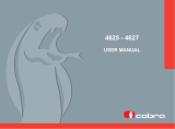 Cobra 4625 User manual