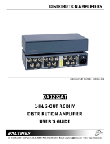 Altinex DA1222AT User manual
