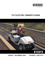 Ezgo 2010 TXT 48 FLEET Owner's manual