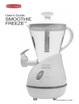 West Bend Back to Basics SMOOTHIE SPLASH User manual