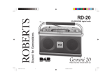 Roberts RD-20 User guide