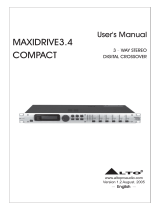 Alto MAXIDRIVE3.4 COMPACT User manual