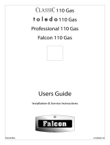 Falcon PROFESSIONAL 110 Gas User manual