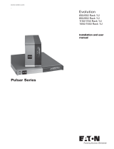 Eaton Pulsar Evolution 1550/1550 Rack 1U User manual