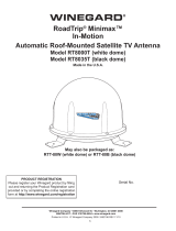 Winegard RoadTrip Minimax RT8000S User manual