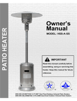 Jiangsu Gardensun Furnace HSS-A Owner's manual