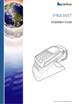 VeriFone DUET Vx810 User manual