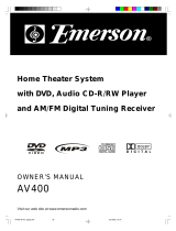 Emerson AV400 Owner's manual