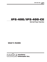 Western Telematic IPS-400-CE User manual