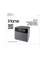 iHome iBT20 User manual