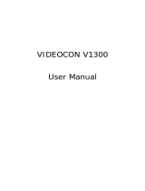 Videocon V1300 User manual
