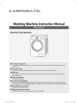 Campomatic WD11KD WD11KDS Owner's manual