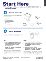 Microtek ArtixScan F2 User manual