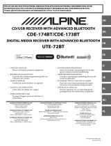 Alpine UTE-72BT Owner's manual