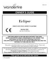 Wonderfire Eclipse 654 Owner's manual