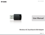D-Link DWA-171 - Wireless AC Dual Band USB Adapter User manual