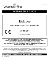 Wonderfire Eclipse 654 Installer's Manual