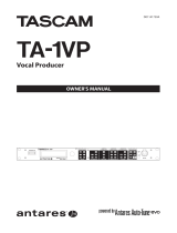 Antares TA-1VP User manual