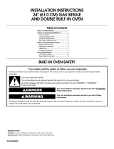 Maytag Gas Single And Double Built-In Oven User manual