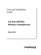 Amphony H500 Installation guide