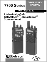 EFJohnson FM Portable Radio Intrinsically-Safe SMARTNET, SmartZone Conventional User manual