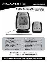 AcuRite Thermometer User manual