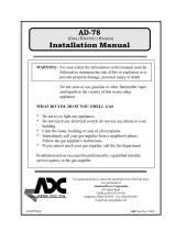 American Dryer Corp. AD-78 User manual