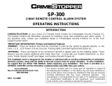Crimestopper Security Products SP-300 User manual