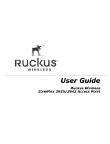 Ruckus Wireless ZoneFlex 2925 User manual