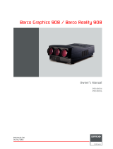 Barco BarcoGraphics 908 User guide