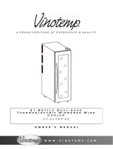 Vinotemp VT-TC32G Owner's manual