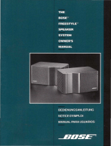 Bose MediaMate® computer speakers Owner's manual