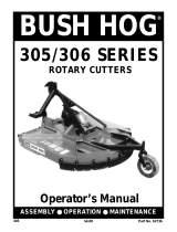 Bush Hog 305 User manual