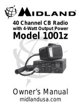 Midland 1001z User manual
