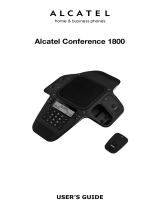 Alcatel Conference 1800 User manual