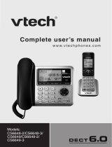 VTech CS6649-2 User manual