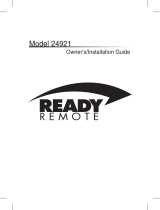 Ready Remote 24921 Owner's manual