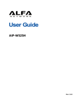Alfa Network AIP-W525H User manual