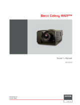 Barco R9040320 User manual