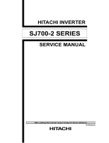 Hitachi SJ700-2 Series User manual