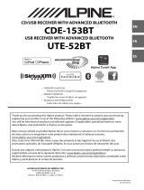 Alpine UTE-81R User manual