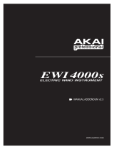 Akai EWI 4000S User manual