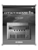 Yamaha DTXTREME IIs Datasheet