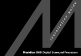 Meridian 565 Surround Processor Installation Guide User manual