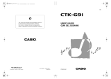 Casio CTK-691 User manual