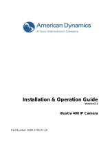 American Dynamics illustra 400 Specification