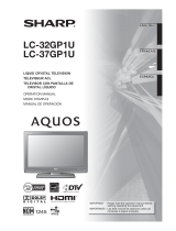 Sharp LC-37GP1U User manual