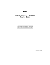 Acer AX3200-U1790A - Aspire Desktop PC User manual