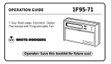 White Rodgers 1F95-71 User manual