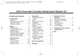 Chevrolet CORVETTE STINGRAY 2014 User manual